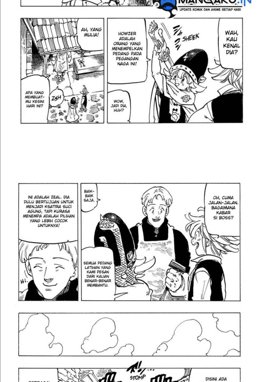Halaman 9 dari Mokushiroku no Yonkishi Chapter 52