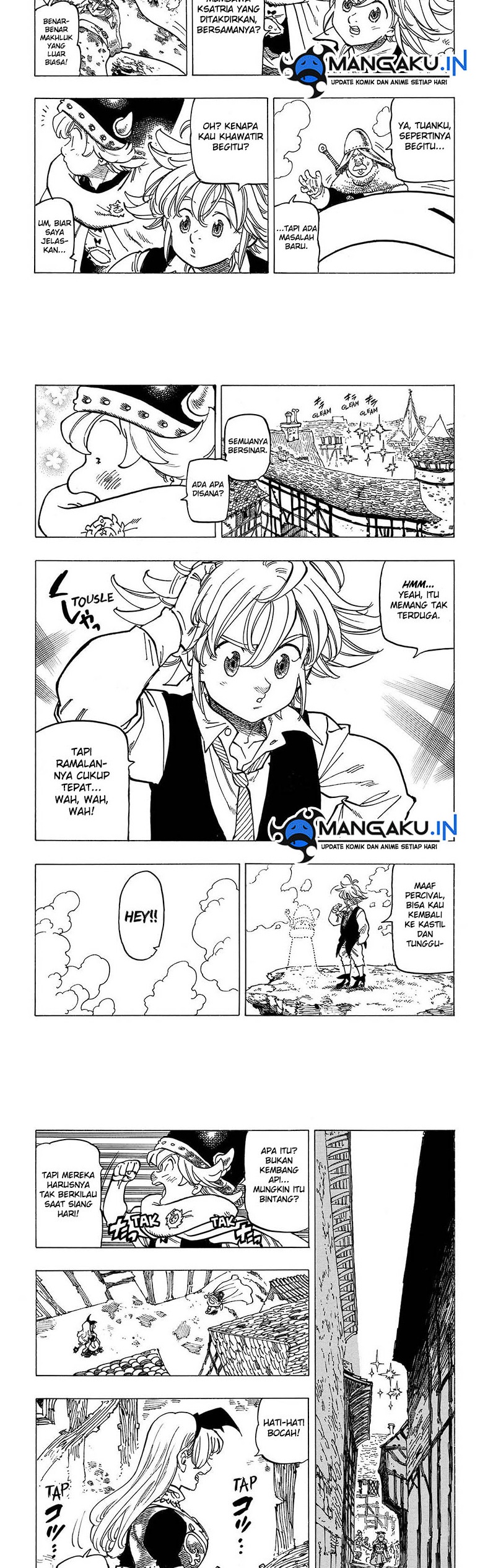 Halaman 3 dari Mokushiroku no Yonkishi Chapter 53