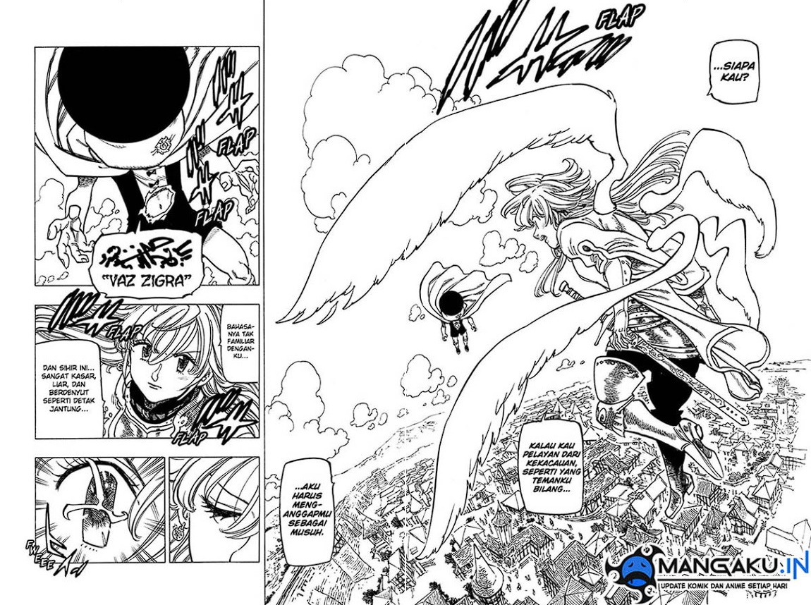 Halaman 5 dari Mokushiroku no Yonkishi Chapter 55