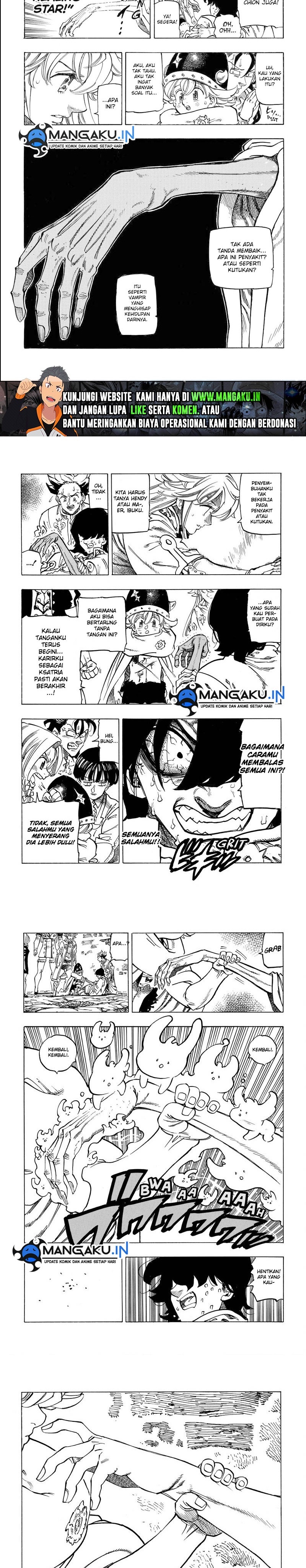 Halaman 3 dari Mokushiroku no Yonkishi Chapter 56