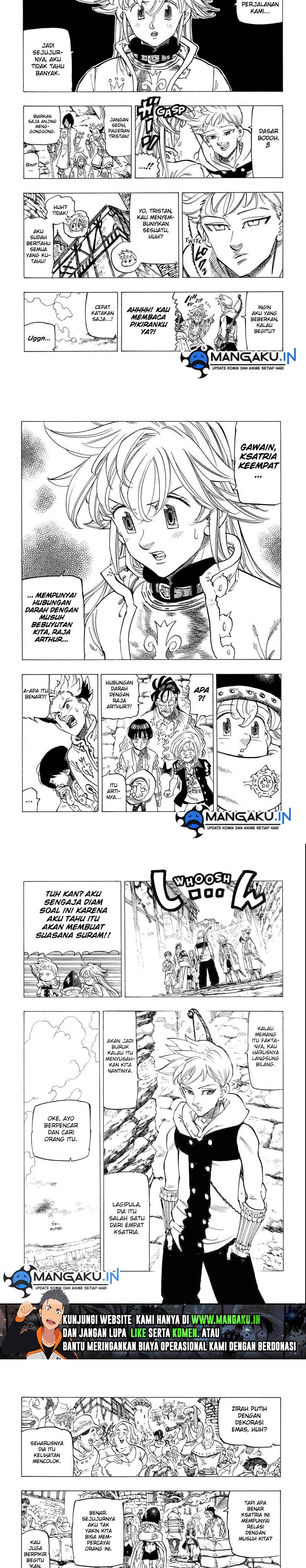 Halaman 3 dari Mokushiroku no Yonkishi Chapter 57