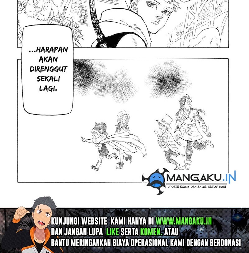 Halaman 7 dari Mokushiroku no Yonkishi Chapter 57