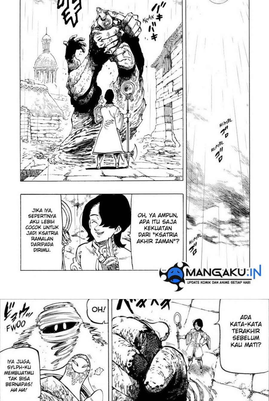 Halaman 10 dari Mokushiroku no Yonkishi Chapter 59