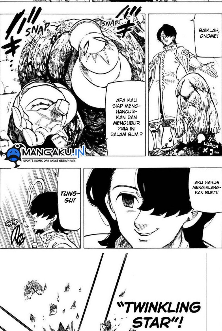 Halaman 11 dari Mokushiroku no Yonkishi Chapter 59
