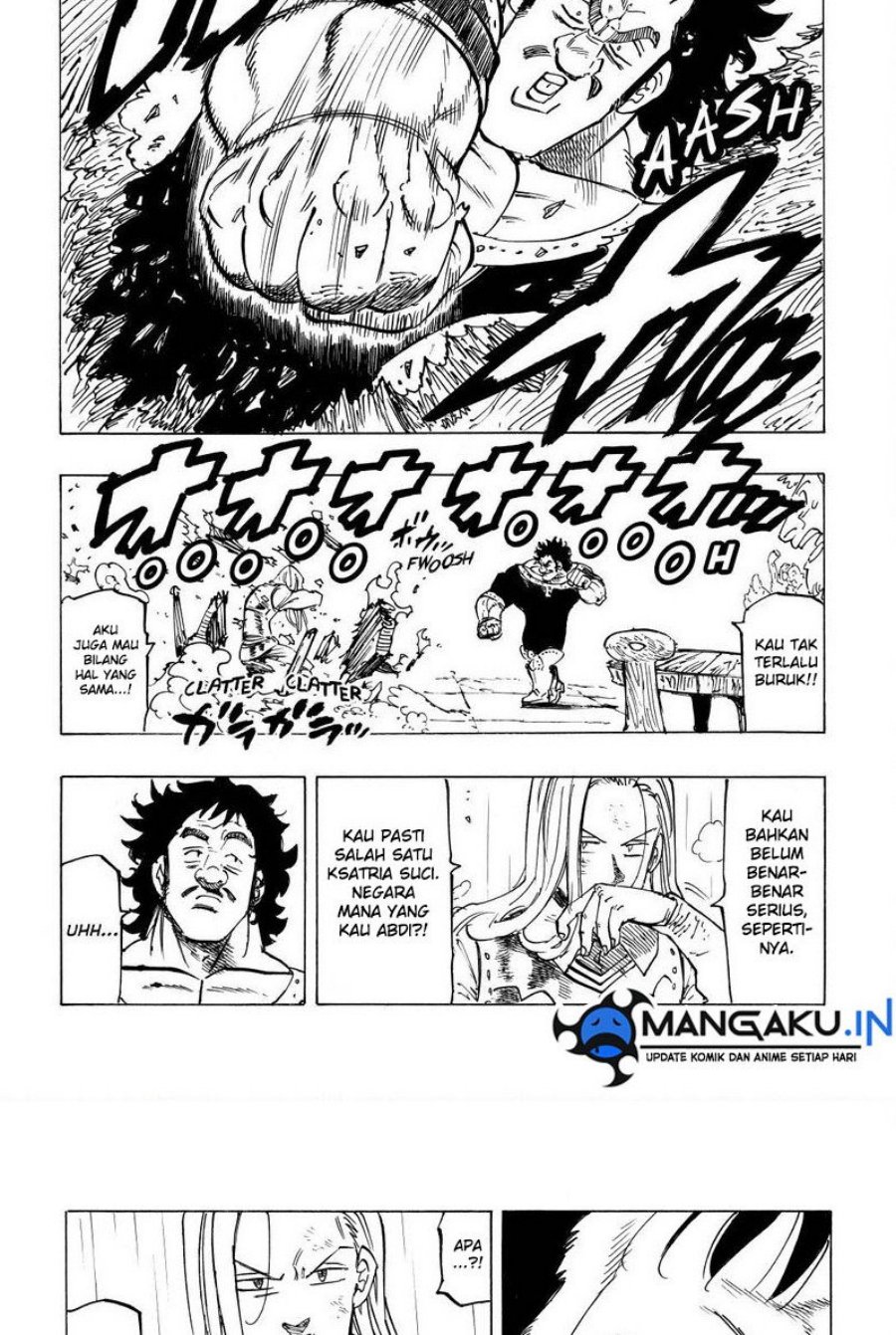 Halaman 17 dari Mokushiroku no Yonkishi Chapter 59