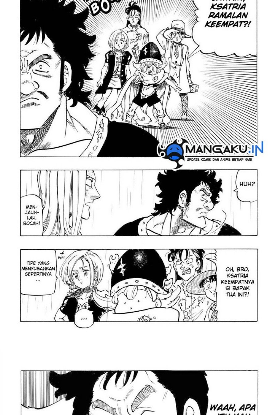 Halaman 19 dari Mokushiroku no Yonkishi Chapter 59