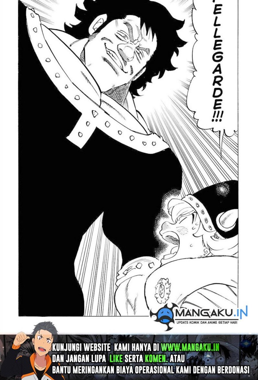 Halaman 21 dari Mokushiroku no Yonkishi Chapter 59