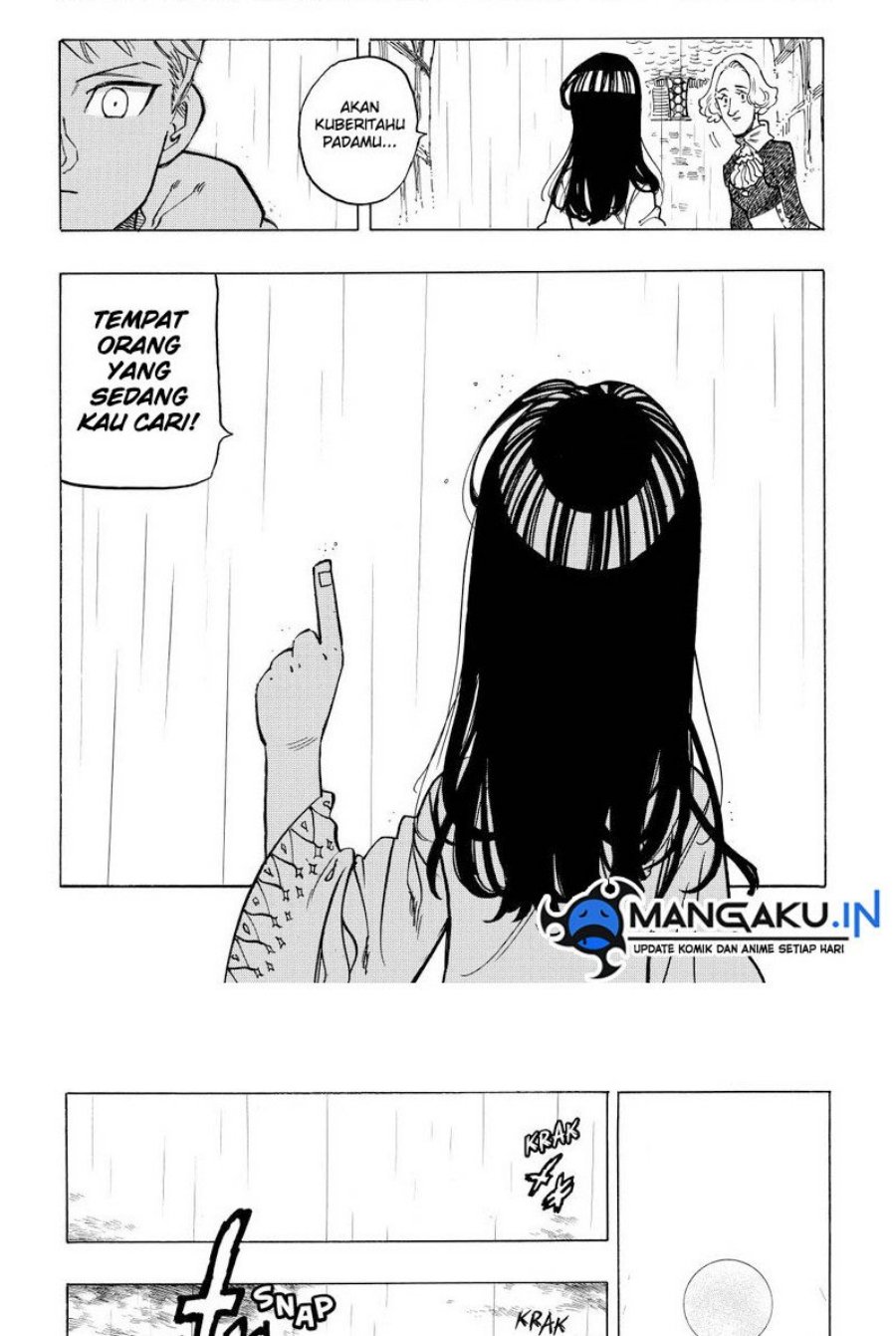 Halaman 9 dari Mokushiroku no Yonkishi Chapter 59