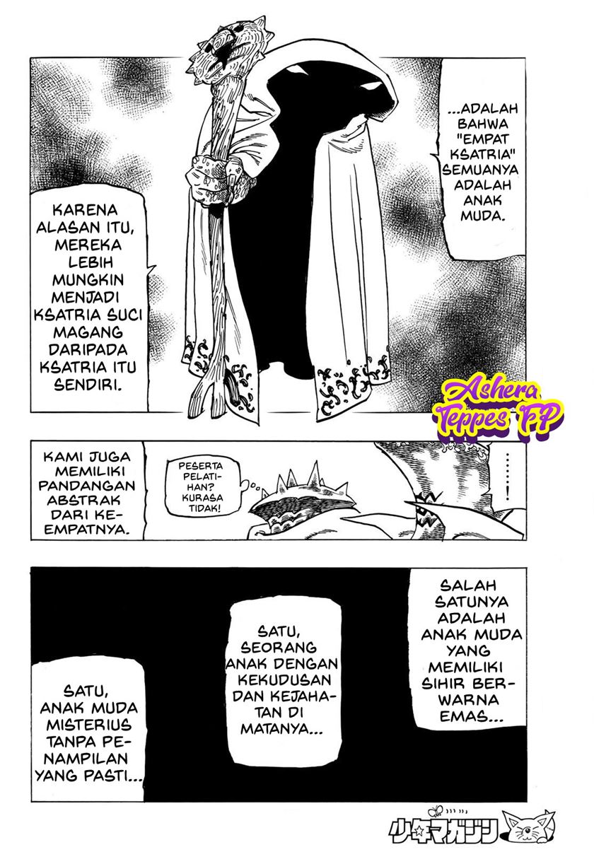 Halaman 7 dari Mokushiroku no Yonkishi Chapter 6