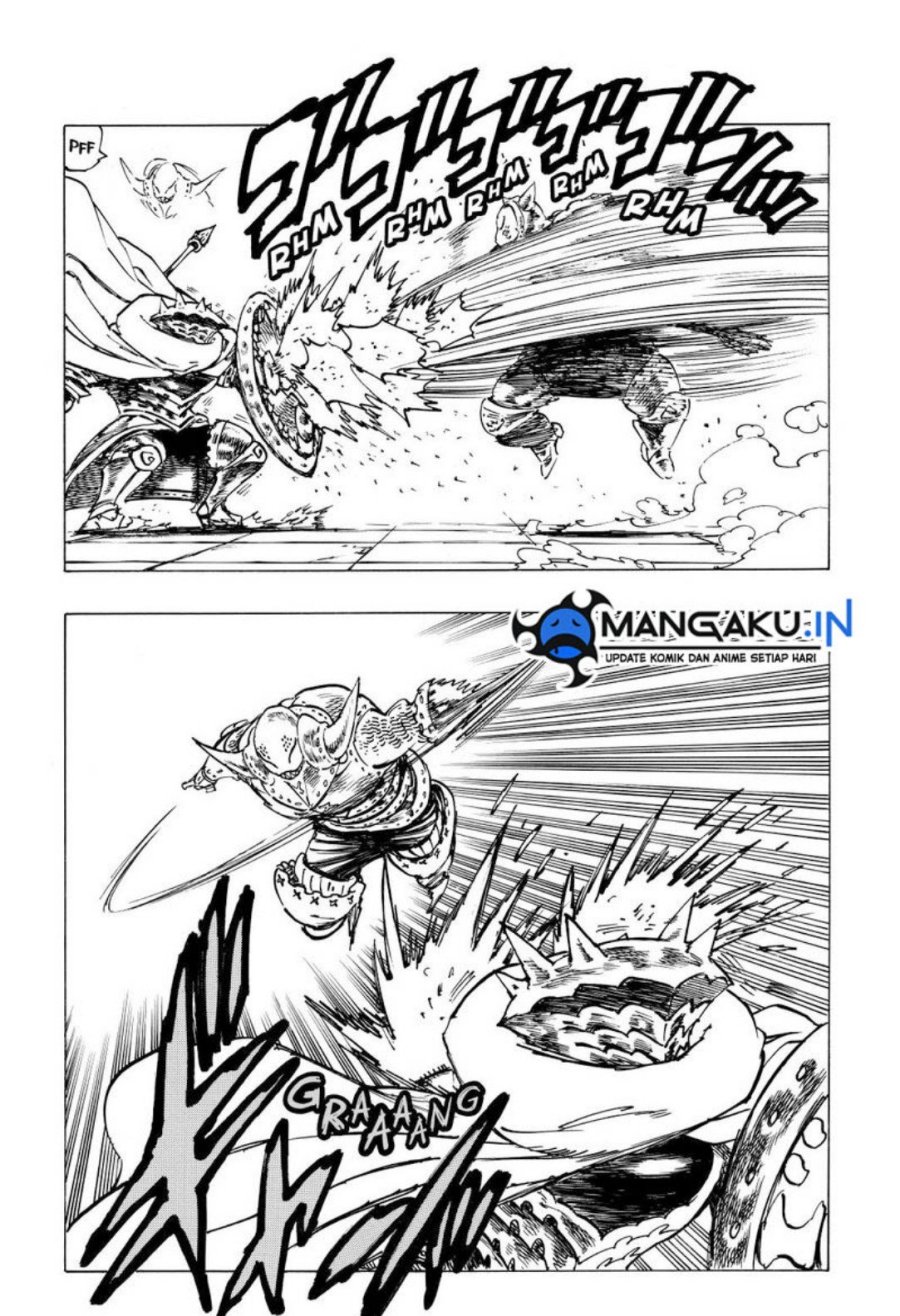Halaman 12 dari Mokushiroku no Yonkishi Chapter 60