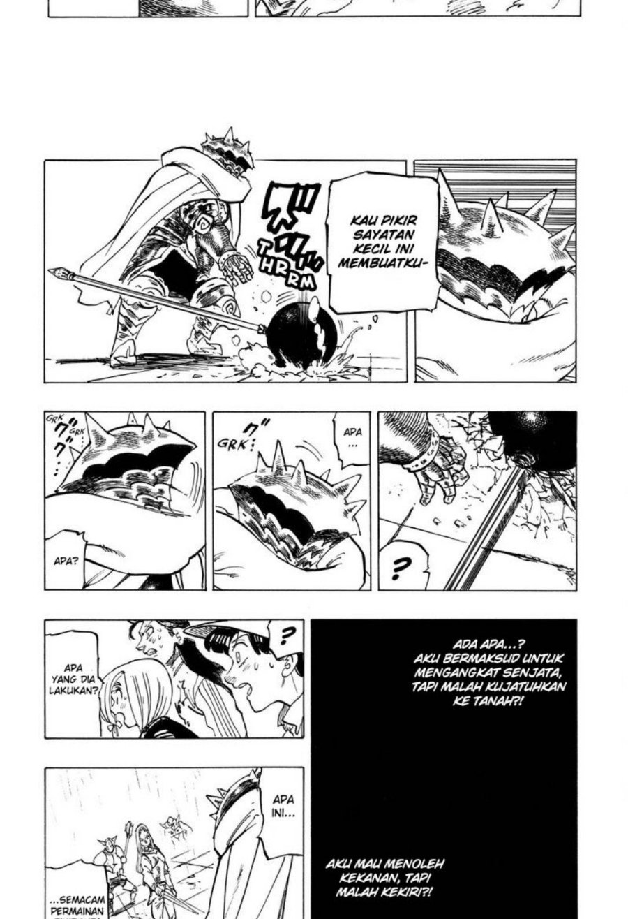 Halaman 15 dari Mokushiroku no Yonkishi Chapter 60