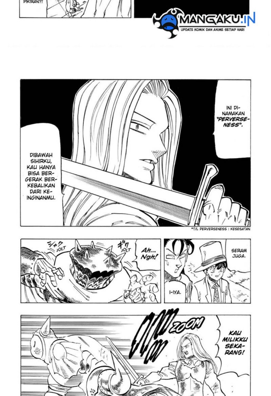 Halaman 16 dari Mokushiroku no Yonkishi Chapter 60