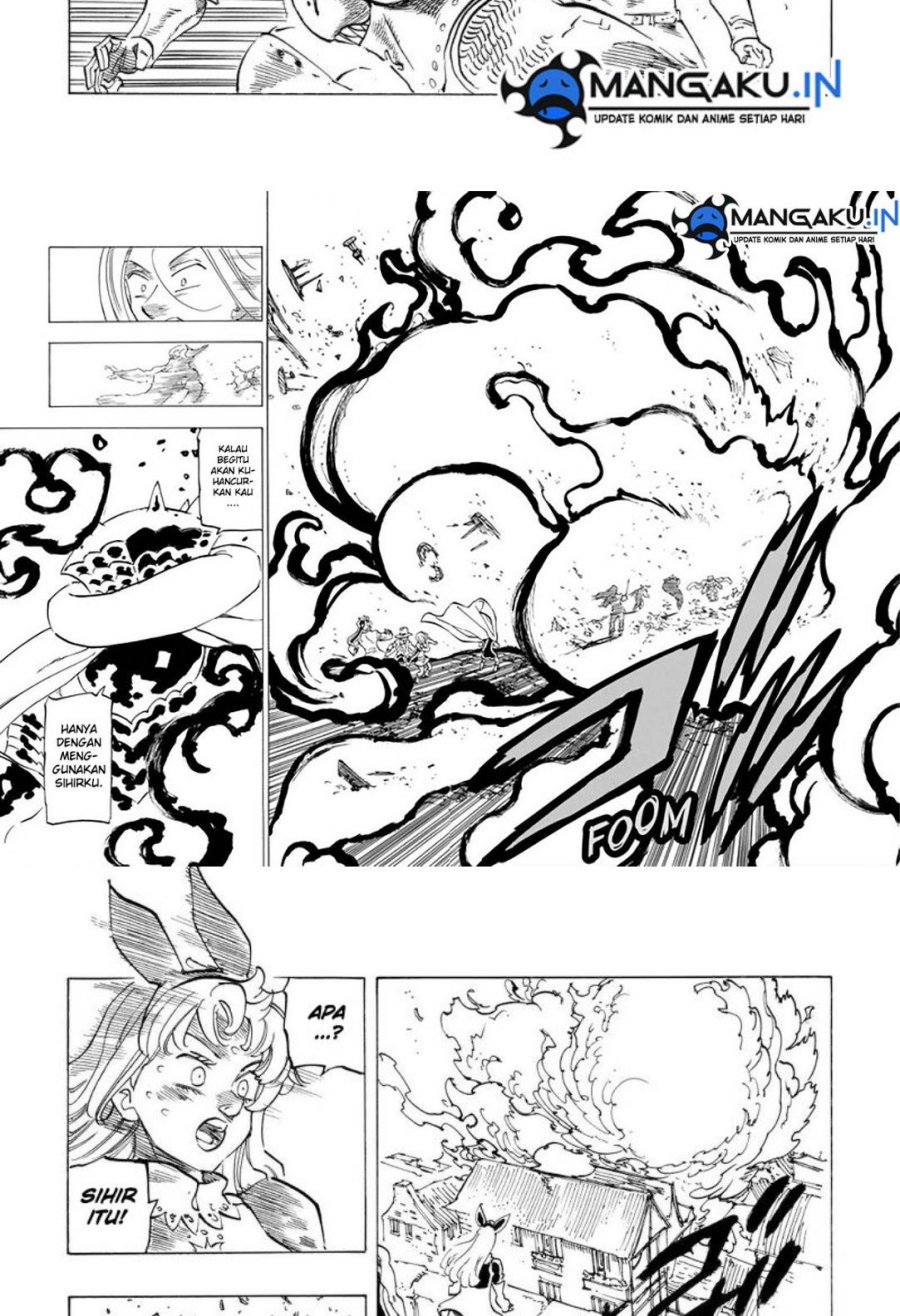 Halaman 17 dari Mokushiroku no Yonkishi Chapter 60