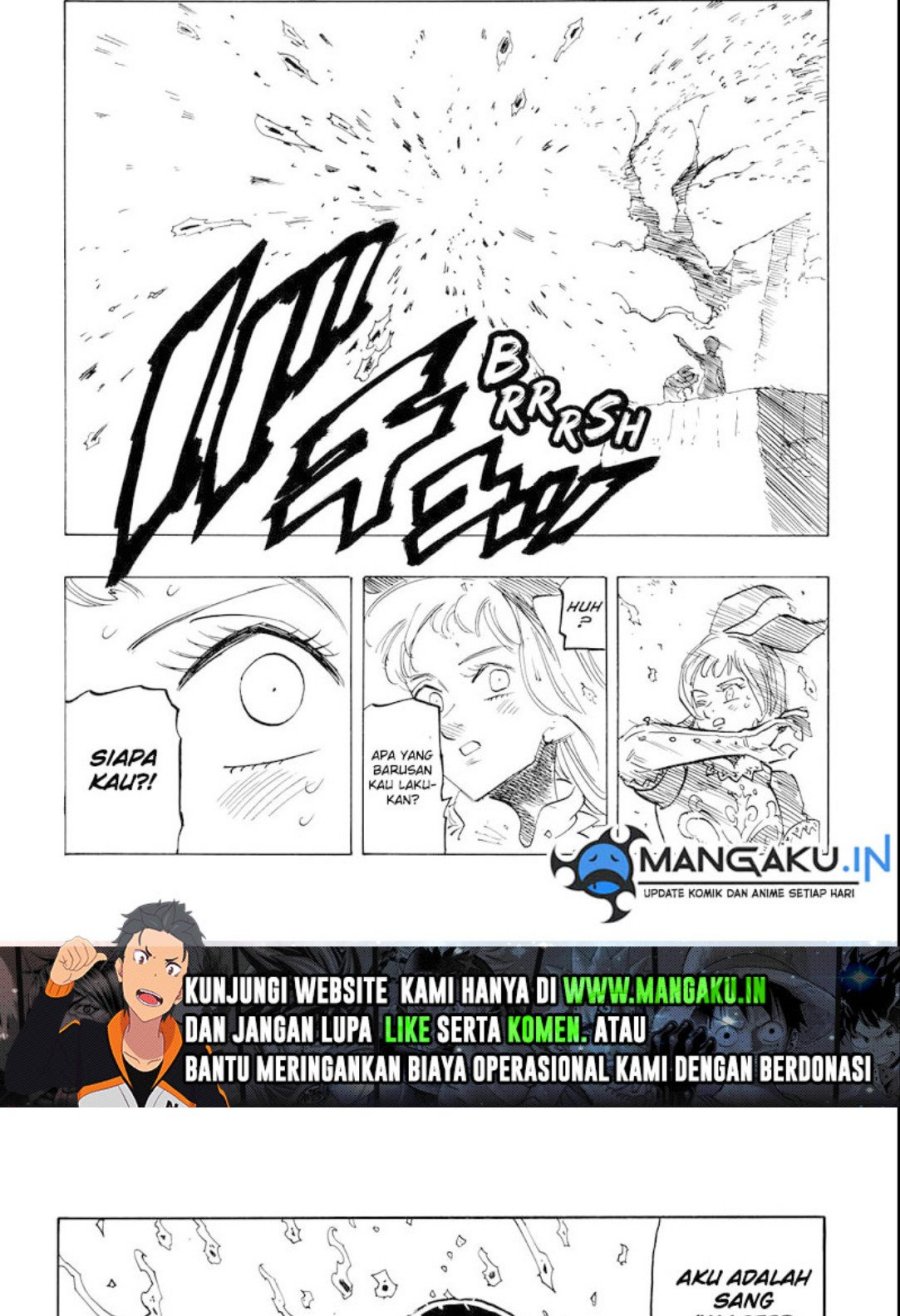 Halaman 19 dari Mokushiroku no Yonkishi Chapter 60