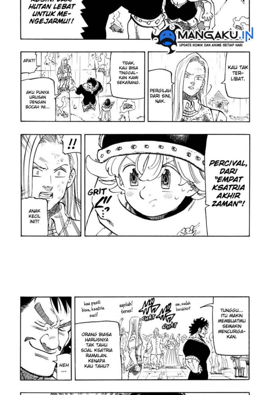 Halaman 3 dari Mokushiroku no Yonkishi Chapter 60