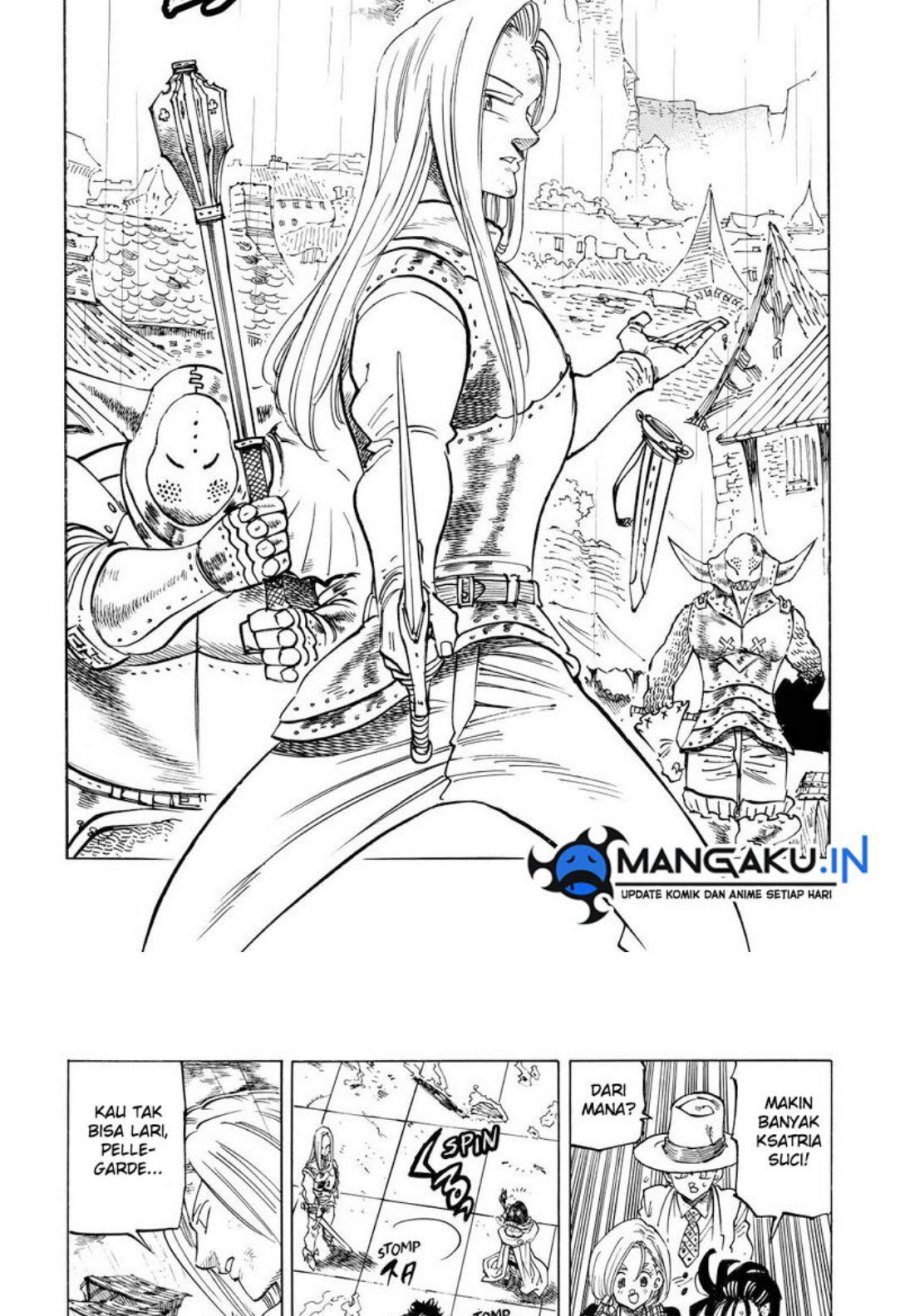 Halaman 5 dari Mokushiroku no Yonkishi Chapter 60