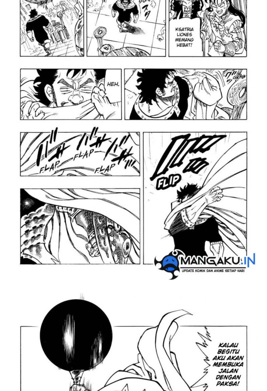 Halaman 6 dari Mokushiroku no Yonkishi Chapter 60