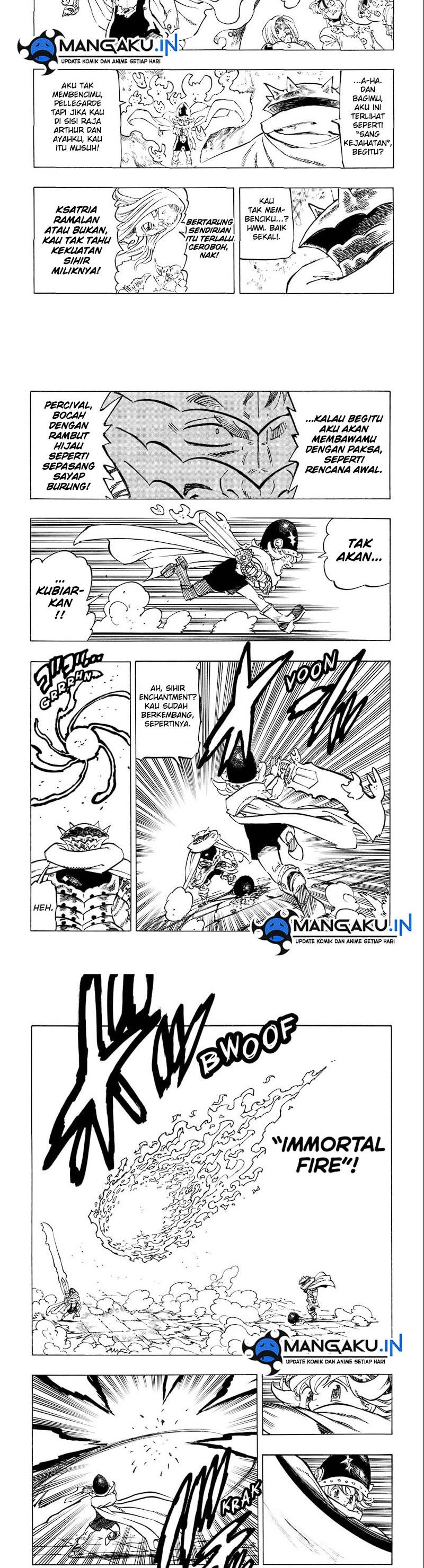 Halaman 4 dari Mokushiroku no Yonkishi Chapter 61