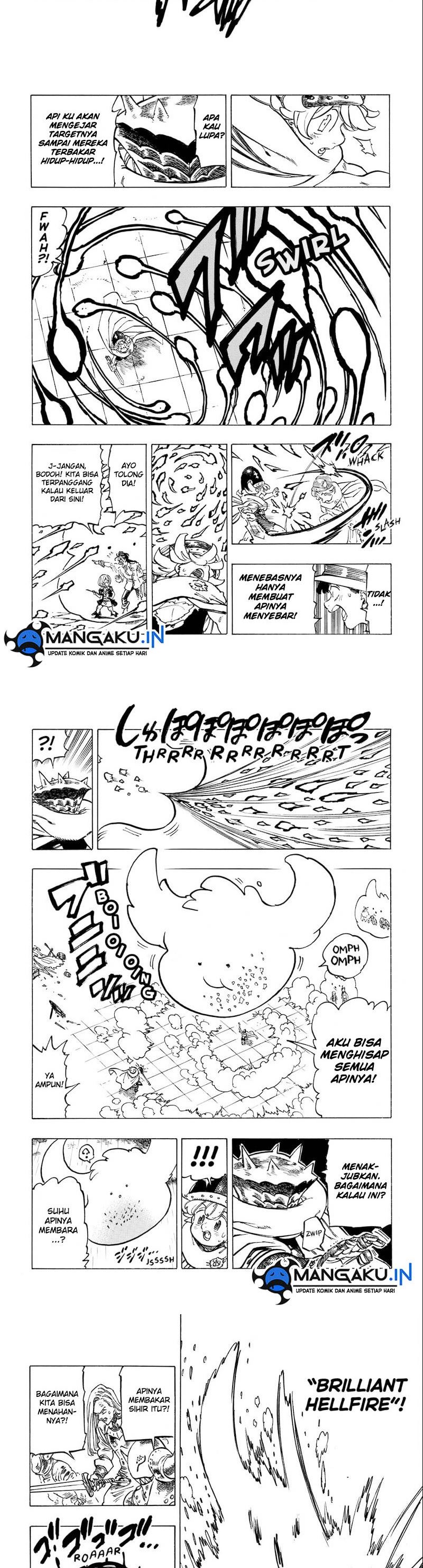 Halaman 5 dari Mokushiroku no Yonkishi Chapter 61
