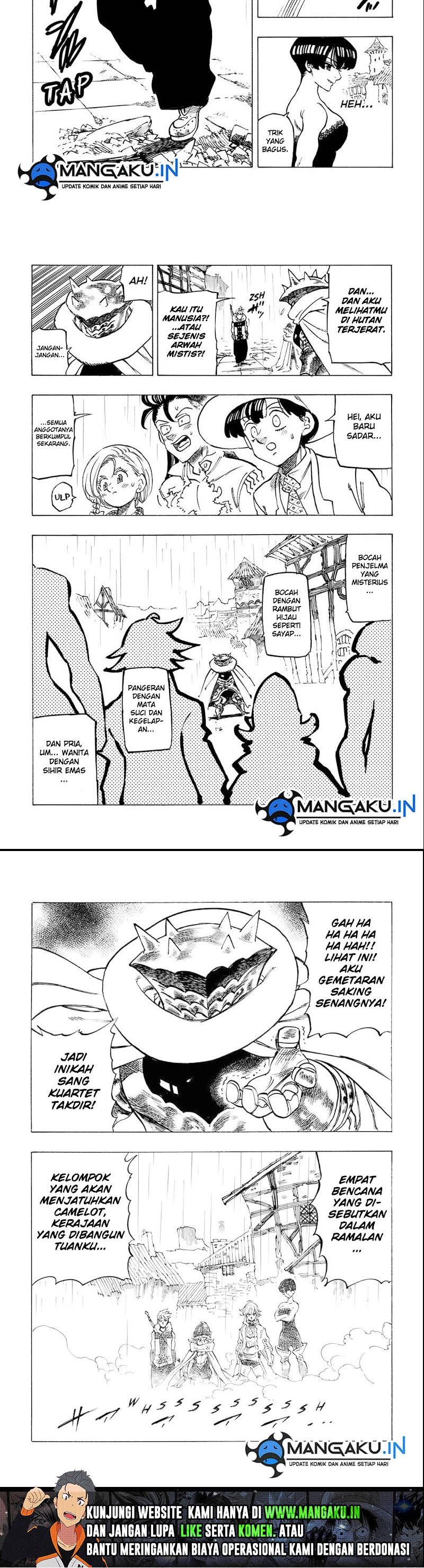 Halaman 9 dari Mokushiroku no Yonkishi Chapter 61