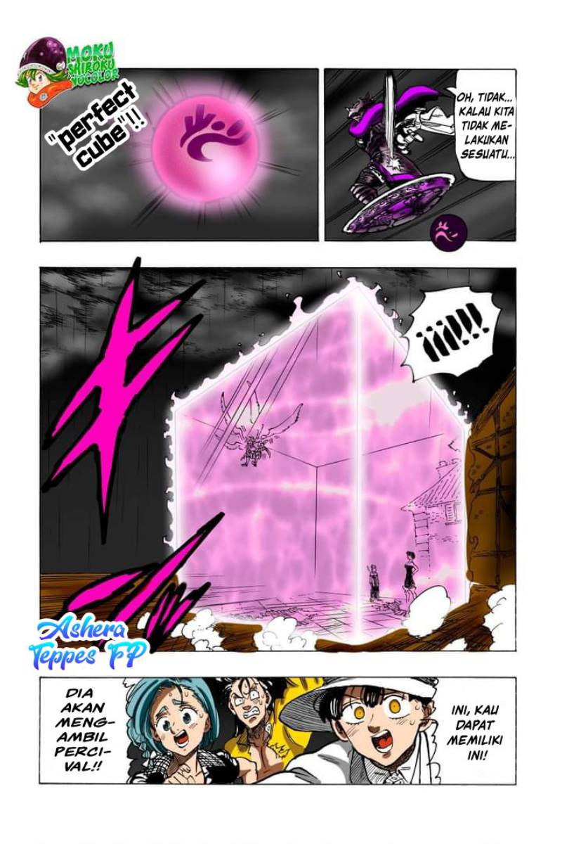 Halaman 11 dari Mokushiroku no Yonkishi Chapter 62
