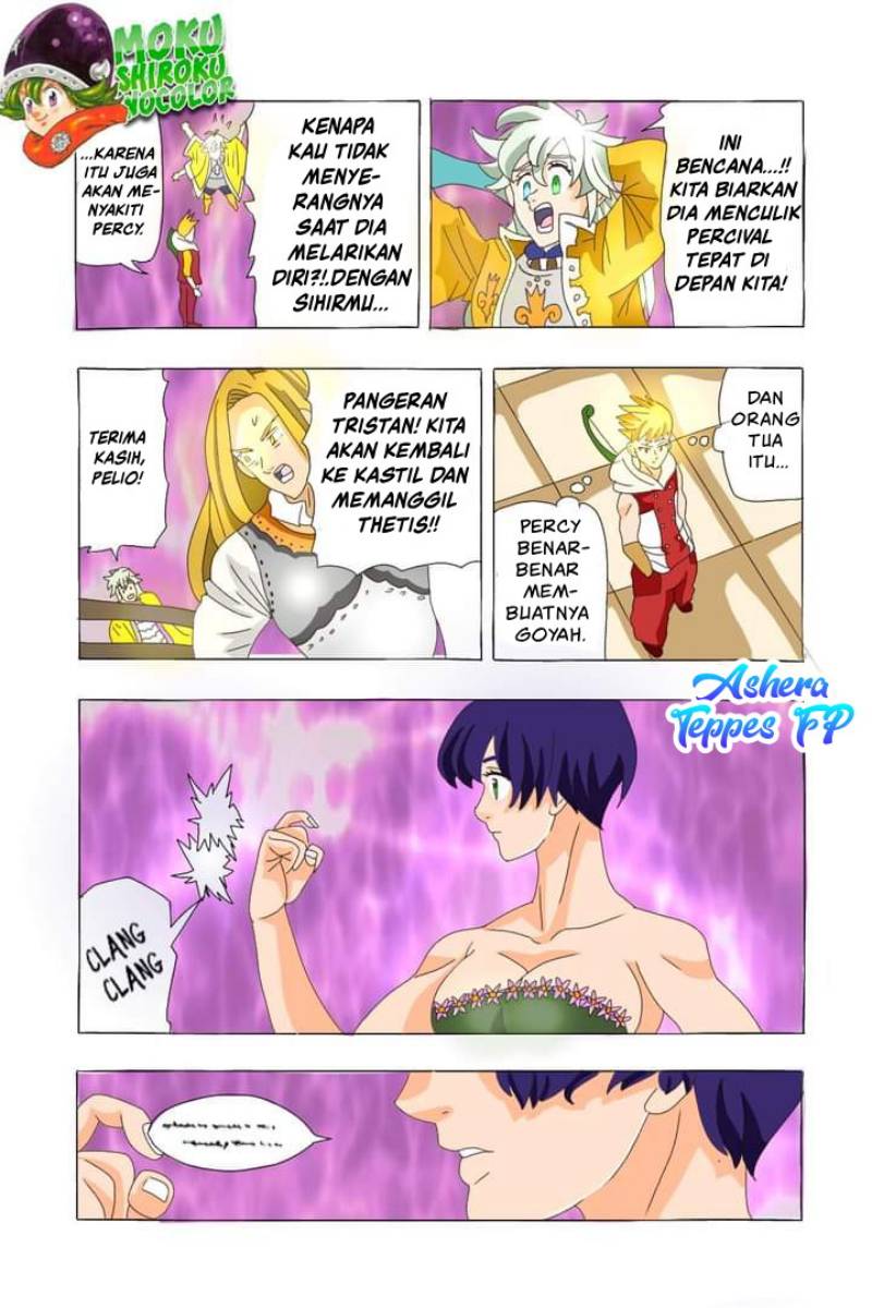 Halaman 13 dari Mokushiroku no Yonkishi Chapter 62