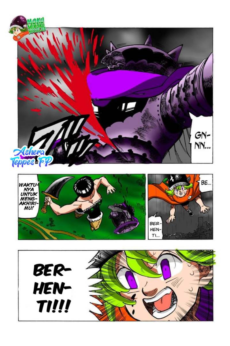 Halaman 20 dari Mokushiroku no Yonkishi Chapter 62