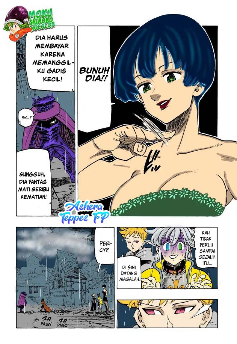 Halaman 5 dari Mokushiroku no Yonkishi Chapter 62