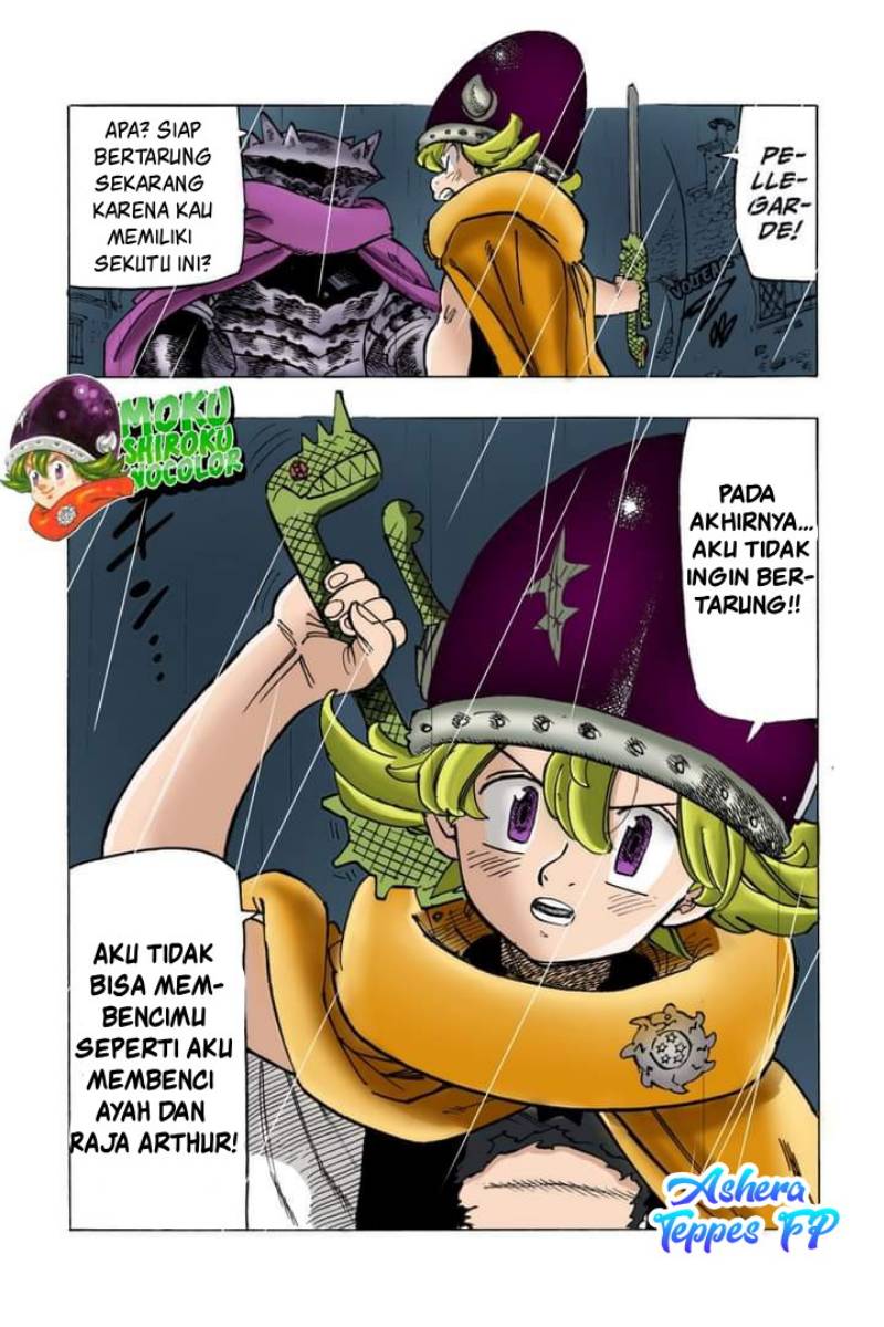 Halaman 6 dari Mokushiroku no Yonkishi Chapter 62