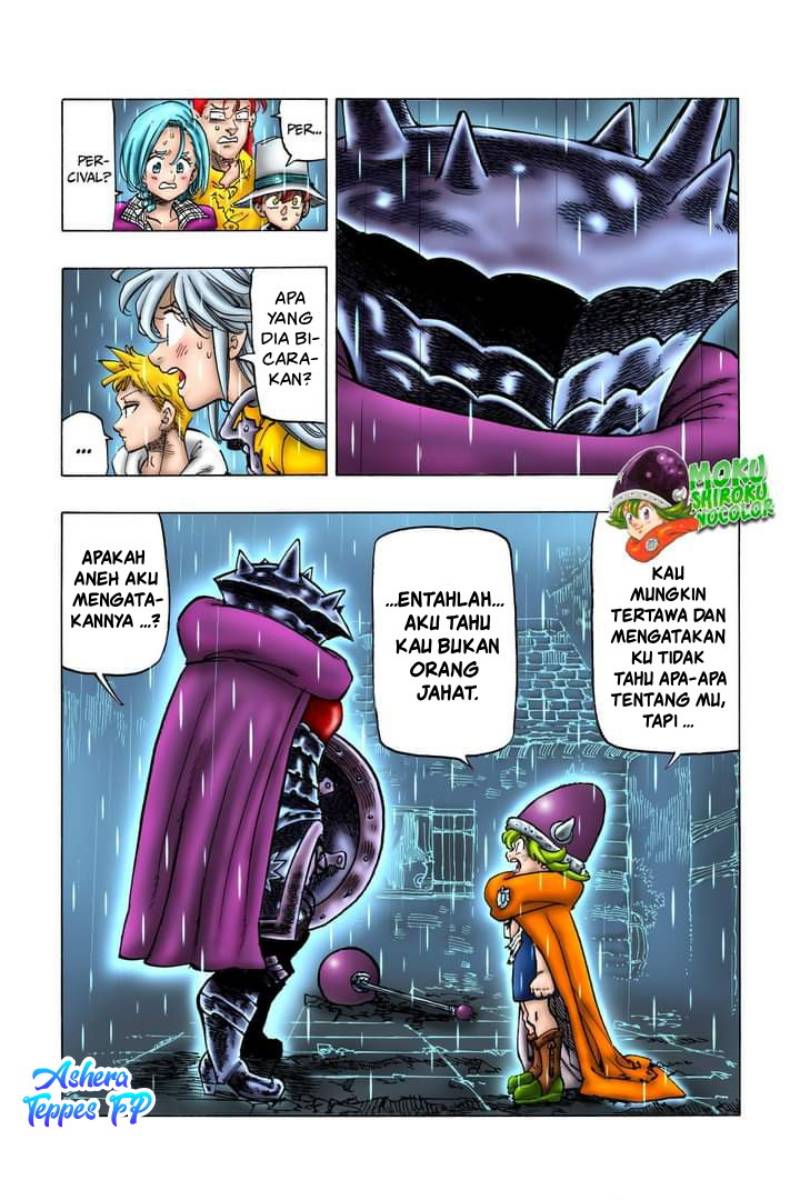 Halaman 7 dari Mokushiroku no Yonkishi Chapter 62