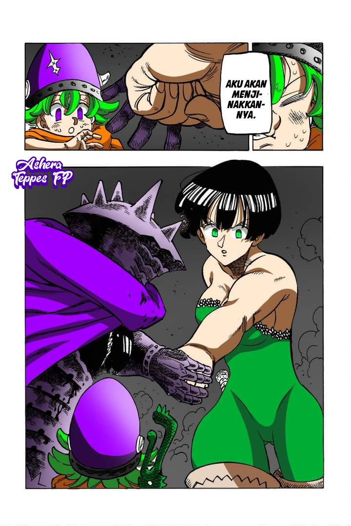 Halaman 11 dari Mokushiroku no Yonkishi Chapter 63