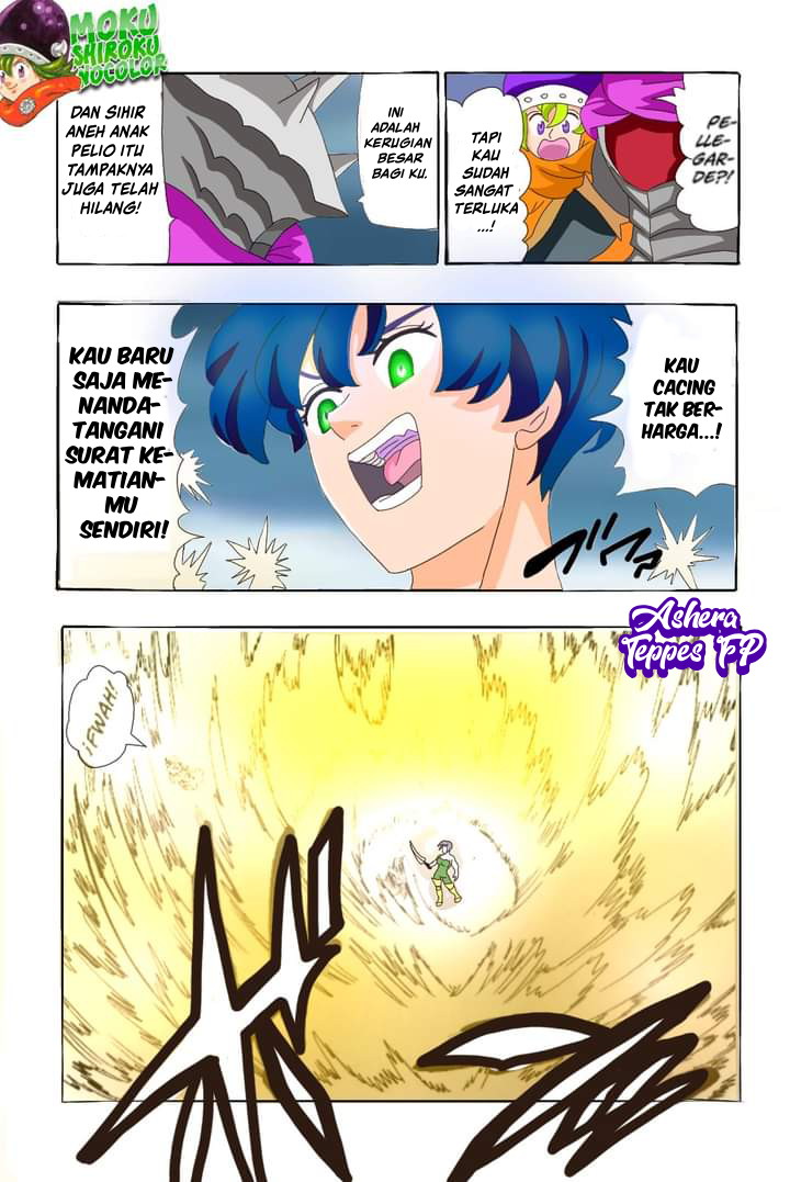Halaman 12 dari Mokushiroku no Yonkishi Chapter 63