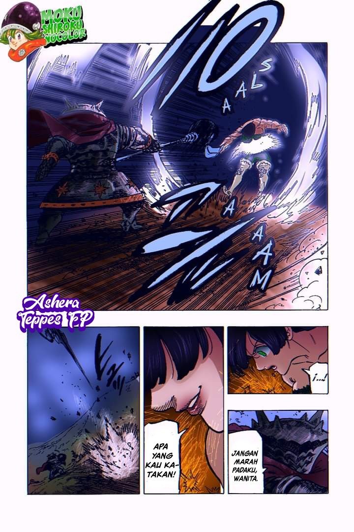 Halaman 14 dari Mokushiroku no Yonkishi Chapter 63