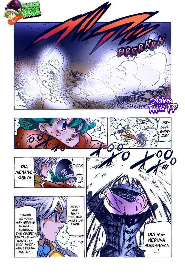 Halaman 16 dari Mokushiroku no Yonkishi Chapter 63