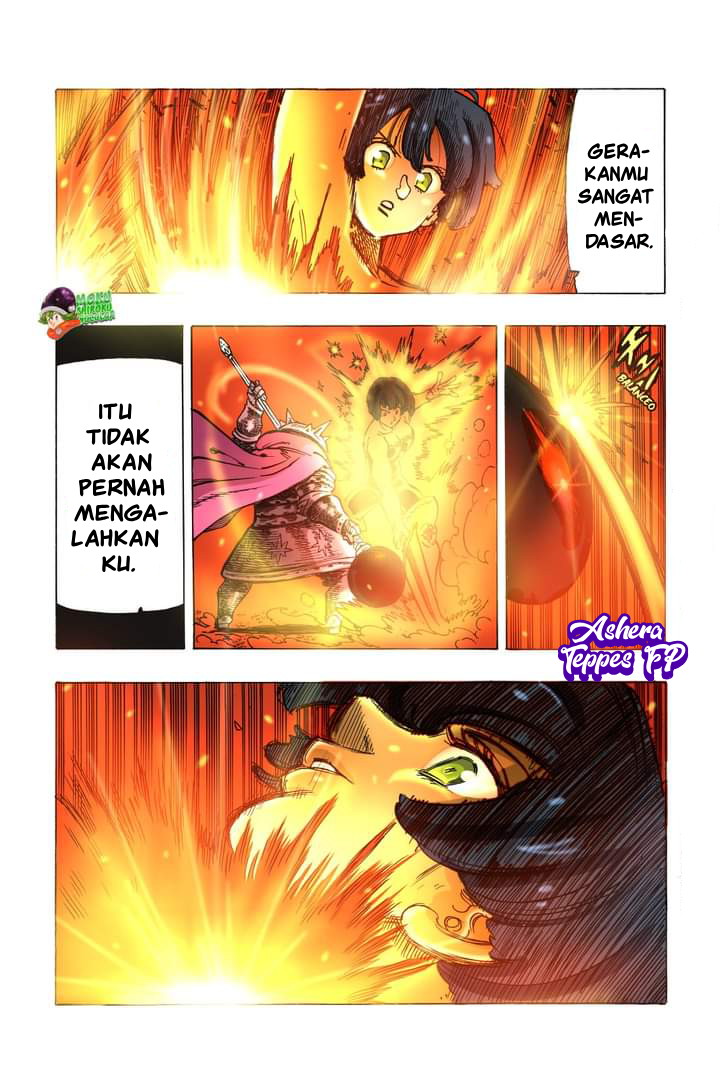 Halaman 17 dari Mokushiroku no Yonkishi Chapter 63