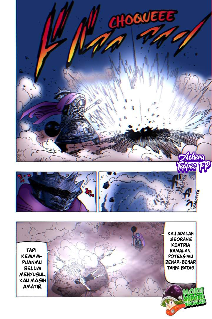 Halaman 19 dari Mokushiroku no Yonkishi Chapter 63
