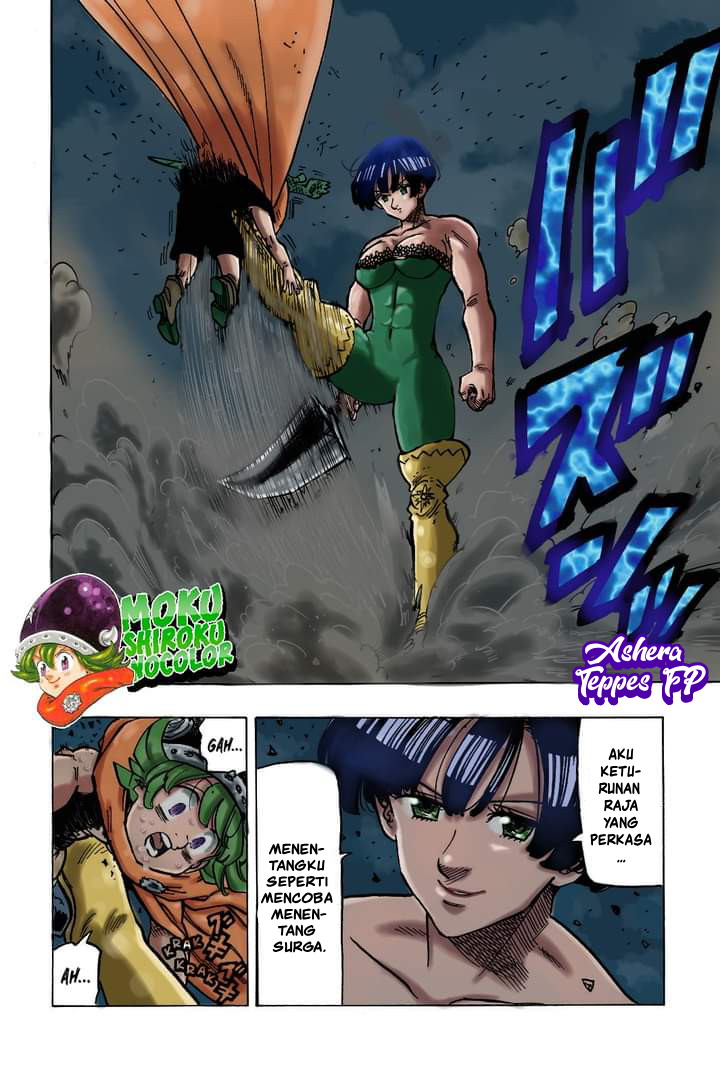 Halaman 5 dari Mokushiroku no Yonkishi Chapter 63