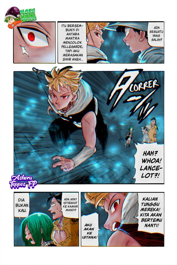 Halaman 12 dari Mokushiroku no Yonkishi Chapter 64