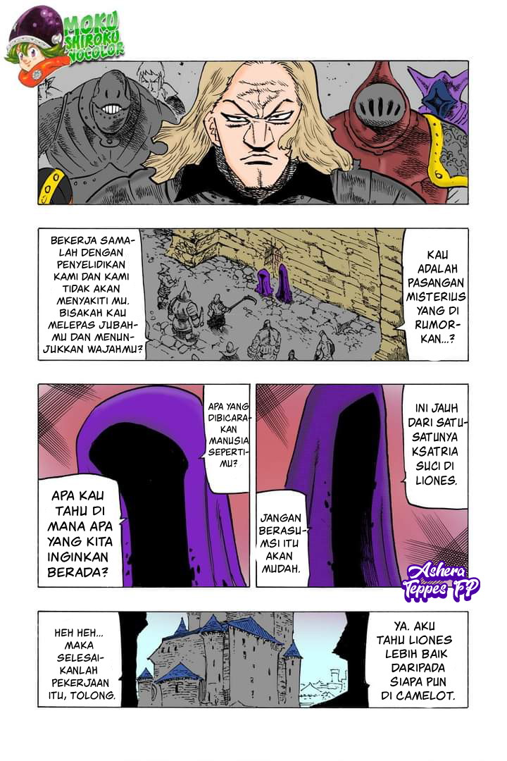Halaman 14 dari Mokushiroku no Yonkishi Chapter 64