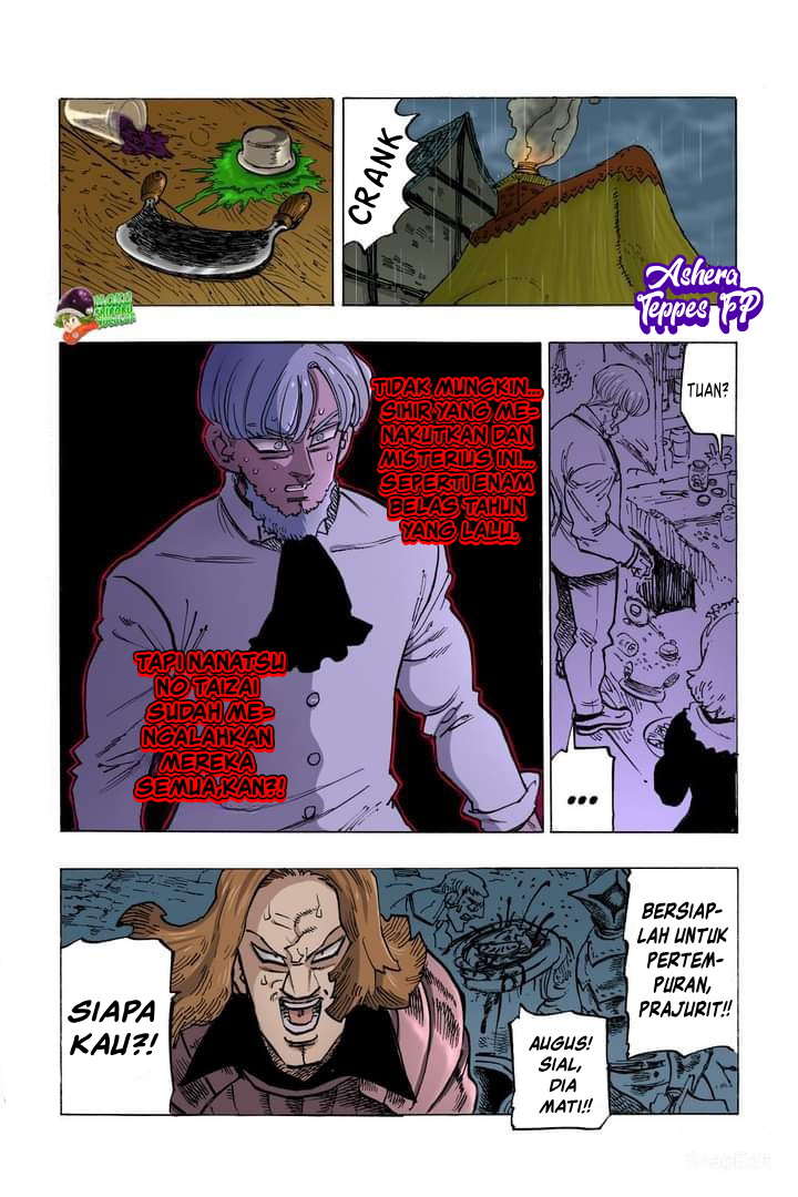 Halaman 19 dari Mokushiroku no Yonkishi Chapter 64