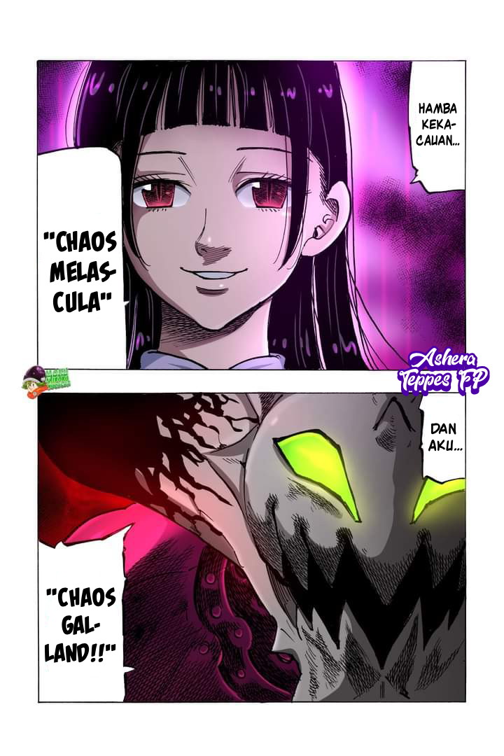 Halaman 20 dari Mokushiroku no Yonkishi Chapter 64