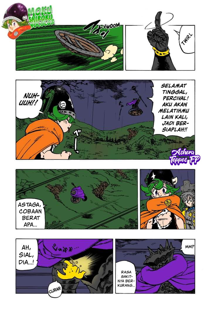 Halaman 6 dari Mokushiroku no Yonkishi Chapter 64