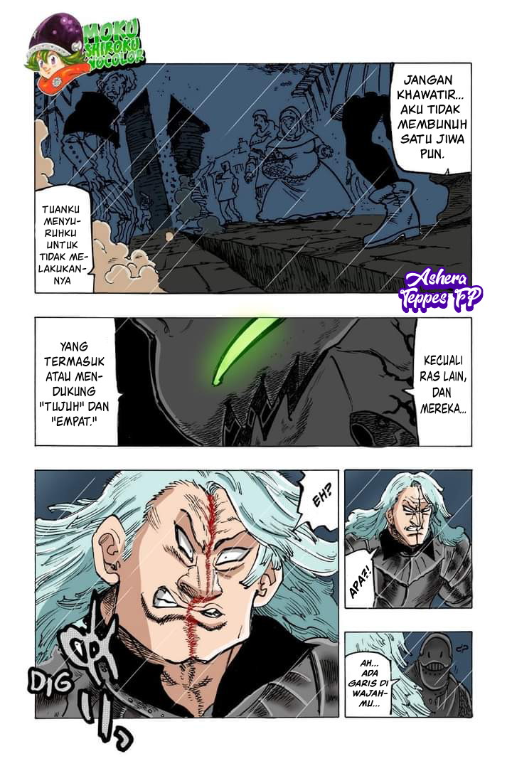 Halaman 11 dari Mokushiroku no Yonkishi Chapter 65