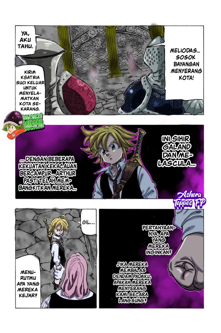 Halaman 13 dari Mokushiroku no Yonkishi Chapter 65
