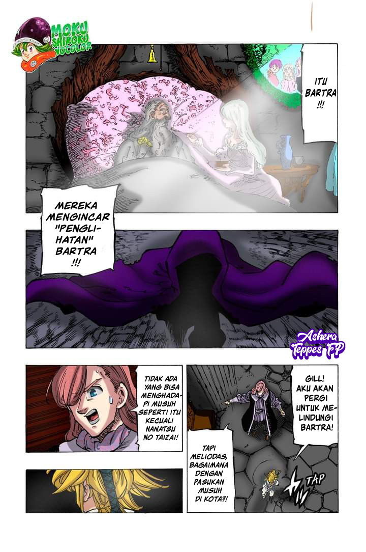 Halaman 15 dari Mokushiroku no Yonkishi Chapter 65