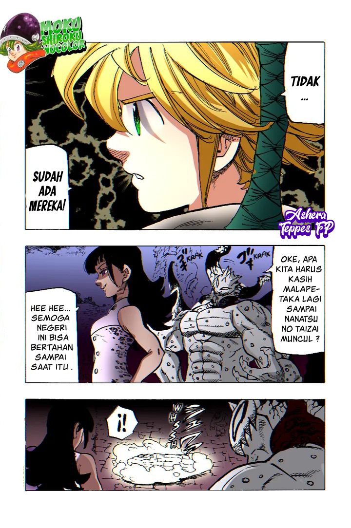 Halaman 16 dari Mokushiroku no Yonkishi Chapter 65