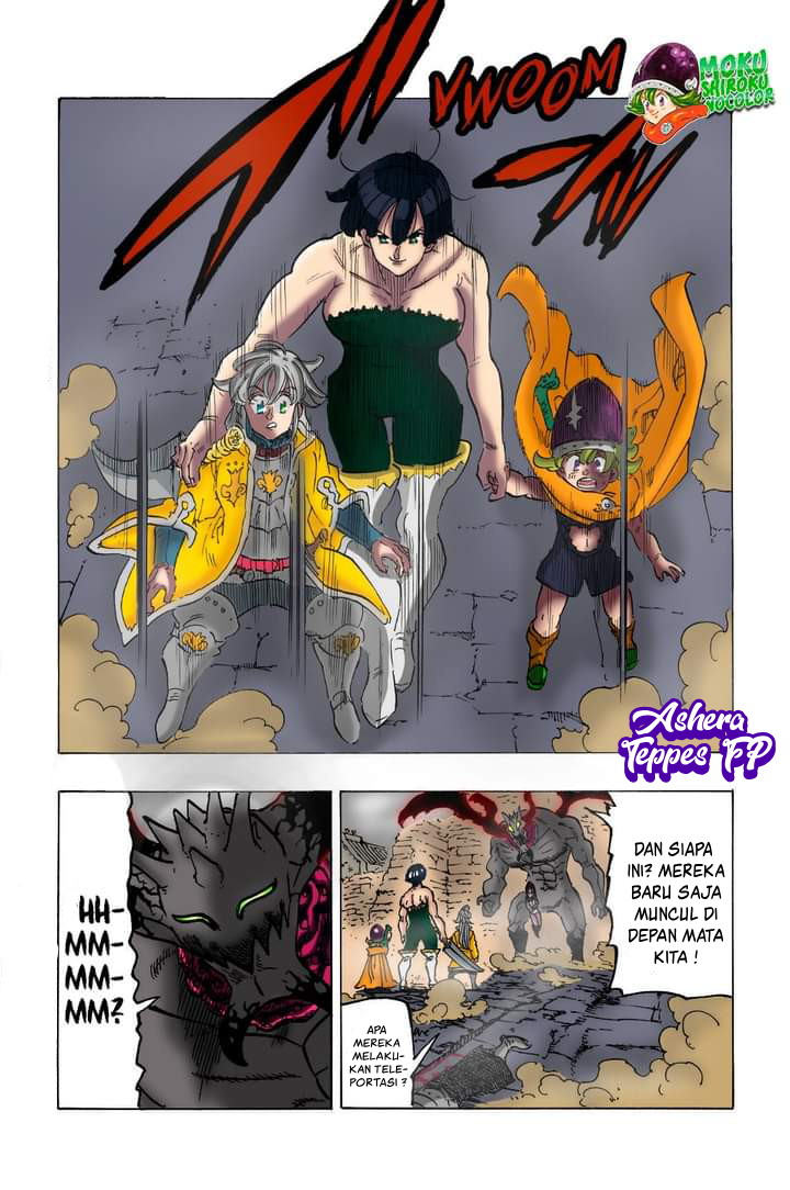 Halaman 17 dari Mokushiroku no Yonkishi Chapter 65