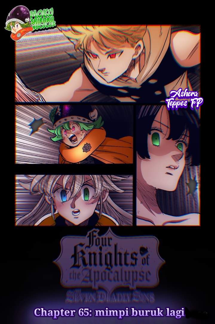 Halaman 2 dari Mokushiroku no Yonkishi Chapter 65