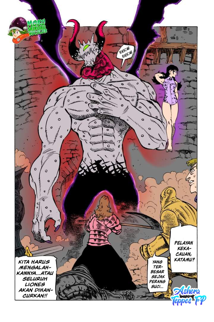 Halaman 5 dari Mokushiroku no Yonkishi Chapter 65