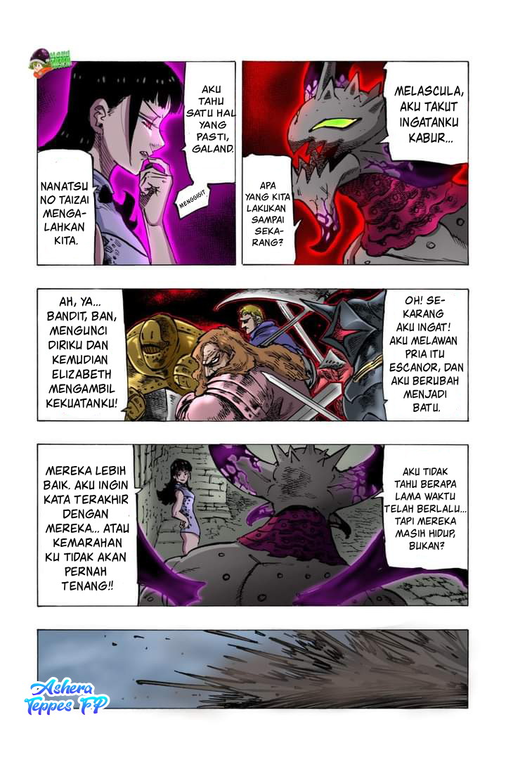 Halaman 6 dari Mokushiroku no Yonkishi Chapter 65